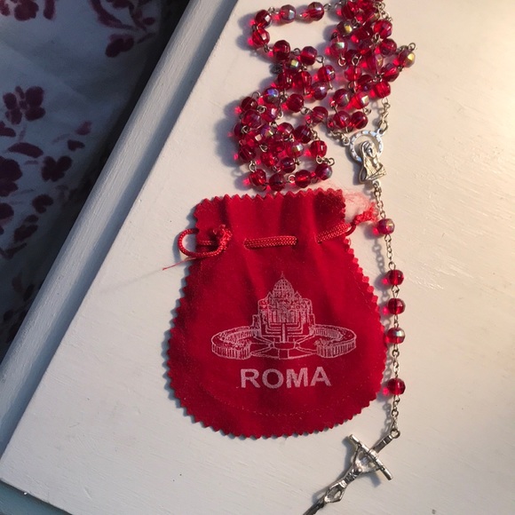 Jewelry - Red rosary